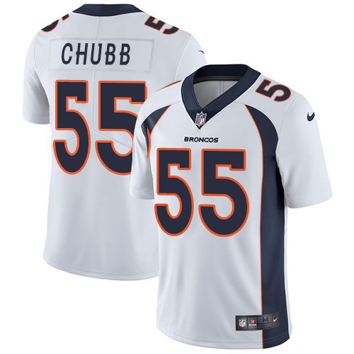Nike Men & Women & Youth Broncos 55 Bradley Chubb White NFL Vapor Untouchable Limited Jersey,We sell and wholesale Nike Men & Women & Youth Broncos 55 Bradley Chubb White NFL Vapor Untouchable Limited Jersey on line form chian!